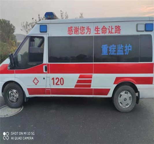 五河救护车出租服务案例3
